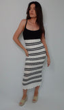Stripe Me Pretty Crochet Dress
