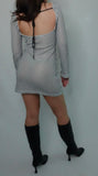 Rhea Scoop Back Mini Dress