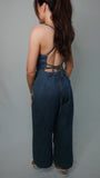 Washed Out Denim Jumpsuit