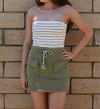 Marina Striped Tube Top