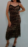 Amelia Leopard Slip Dress