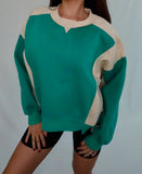 Olivia Contrast Pullover